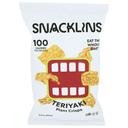 Snacklins Teriyaki Plant Crisps, 3 Ounce -- 12 per case