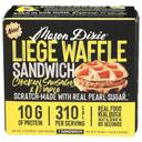 Mason Dixie Maple Liege Waffle Sandwich with Chicken Sausage, 3 Ounce -- 10 per case