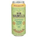 Sir Inkwells Meyer Lemon and Mint Adaptogen Yerba Mate, 16 Fluid Ounce -- 12 per case