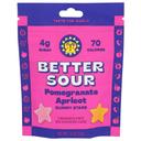 Better Sour Pomegranate Apricot Stars Gummy Candy, 1.8 Ounce -- 10 per case