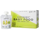 White Leaf Provision Organic Biodynamic Pear Banana Kiwi Banana Baby Food, 3.2 Ounce -- 6 per case