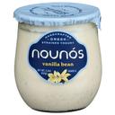 Nounos Vanilla Bean Strained Greek Yogurt, 5.3 Ounce -- 8 per case