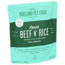 Portland Pet Food Beef N Rice Homestyle Dog Meal, 9 Ounce -- 8 per case