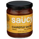 Saucy Gourmet Medium Chipotle Salsa, 15.5 Ounce -- 6 per case