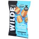 Wilde Sea Salt and Vinegar Chicken Chips, 2.25 Ounce -- 12 per case