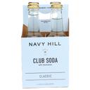 Navy Hill Classic Club Soda, 33.8 Fluid Ounce -- 6 per case