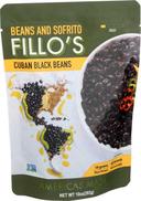 Fillos Cuban Black Beans and Sofrito, 10 Ounce -- 6 per case