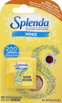 Splenda No Calorie Sucralose Mini Tablets, 200 count per pack -- 12 per case.
