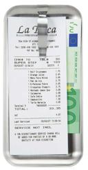 American Metalcraft Stainless Steel Securit Bill Presenter, 7 1/4 inch Length