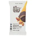 Theo 55 Percent Dark Chocolate Almond Butter Cup, 1.3 Ounce -- 12 per case