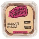 Snackworthy Chocolate Pretzels, 6 Ounce -- 12 per case