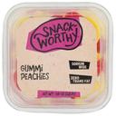 Snackworthy Gummi Peachies, 10 Ounce -- 12 per case