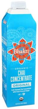 Bhakti Original Chai Concentrate, 32 Fluid Ounce -- 6 per case