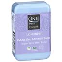 One With Nature Lavender Dead Sea Mineral Soap Bar, 7 Ounce