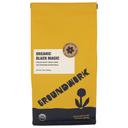 Groundwork Organic Black Magic Espresso Blend Whole Bean Coffee, 12 Ounce -- 6 per case