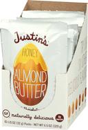 Justins Naturally Delicious Honey Almond Butter, 1.15 Ounce -- 10 per case
