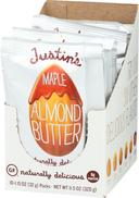Justins Naturally Delicious Maple Almond Butter, 1.15 Ounce -- 10 per case