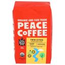 Peace Coffee Twin Cities Dark Roast Ground Coffee, 12 Ounce -- 6 per case