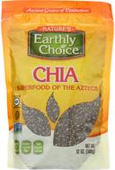 Natures Earthly Choice Chia Seeds, 12 Ounce -- 6 per case