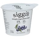 Siggis Blueberry Strained Non Fat Yogurt, 5.3 Fluid Ounce -- 12 per case