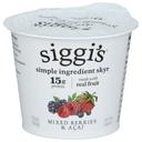 Siggis Strained Mixed Berry and Acai Non Fat Yogurt, 5.3 Fluid Ounce -- 12 per case