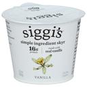 Siggis Vanilla Strained Non Fat Yogurt, 5.3 Fluid Ounce -- 12 per case