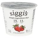 Siggis Strawberry Strained Non Fat Yogurt, 5.3 Fluid Ounce -- 12 per case
