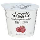 Siggis Raspberry Strained Non Fat Yogurt, 5.3 Fluid Ounce -- 12 per case