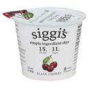 Siggis 2 Percent Black Cherry Non Fat Yogurt, 5.3 Fluid Ounce -- 12 per case