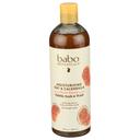 Babo Botanicals Moisturizing Oat and Calendula Bubble Bath and Wash, 15 Ounce
