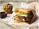 Maverick Unseasoned Homestyle Wide Patty, 4 Ounce -- 40 per case