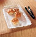 Party Tray Rectangular Clear Lid Only, 12 x 18 inch -- 40 per case.