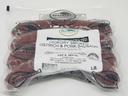 Broadleaf Cervena Smoked Ostrich Sausage with Pistachio, 4 Ounce -- 40 per case