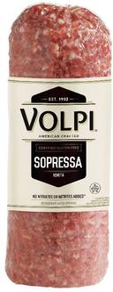 Volpi Pulled Cut Sopressa Salame - Bulk Vacuum Pack, 2.5 Pound -- 3 per case.