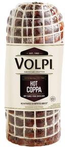 Volpi Hot Cut Coppa - Bulk Vacuum Packing, 48 Ounce -- 2 per case.