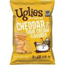 Uglies Cheddar and Sour Cream Kettle Chips, 1 Ounce -- 32 per case
