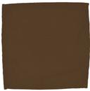 Intedge Brown Poly/Cotton Dinner Napkin, 22 x 22 inch -- 12 per case