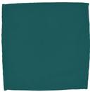 Intedge Teal 100 Percent Polyester Dinner Napkin, 20 x 20 inch -- 12 per case