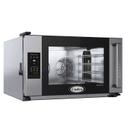 Cadco Bakerlux Touch Panel Full Size 4 Shelf RH Door Heavy-Duty Stainless Steel Countertop Convection Oven with Digital Controls and Humidity, 31 1/2 x 19 7/8 x 35 1/2 inch