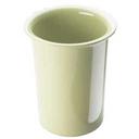 Cal Mil Sage Melamine Utensil Condiment Cylinder, 4.5 inch Dia x 5.5 inch Height