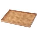 Cal Mil Bamboo Tray, 12 x 9.75 x 1.25 inch