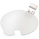 Cal-Mil Notched Lids for 64 Ounce Round Utensil Holder, 6 inch Dia. -- 3 per case