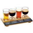 Cal Mil Reclaimed Wood Write On Taster Board, 12 x 6 x .375 inch