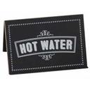 Cal Mil Hot Water Chalkboard Write On Tent, 3 x 2 x 2 inch