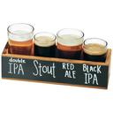 Cal Mil Vintage Write On Tasting Crate, 10.25 x 3.25 x 2.75 inch