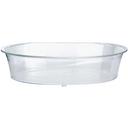 Cal Mil Turn N Serve Clear Deep Tray, 10 inch Dia x 2.5 inch
