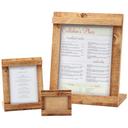 Cal Mil Madera Clear Card Holder, 4.25 x 2.5 inch
