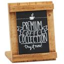 Cal Mil Madera Write On Chalkboard, 6 x 3 x 8 inch