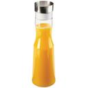 Cal Mil Polycarbonate Pitcher with Stainless Steel Lid, 4 x 4 x 13 inch