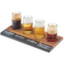 Cal Mil Melamine Wood Tasting Board, 20 x 15.5 x 2 inch